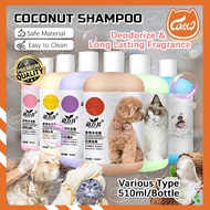CATTO Organic Coconut Essence Pet Dog Cat Shampoo Sabun Anti Bacteria Syampu Kucing Syampoo Pet Sham