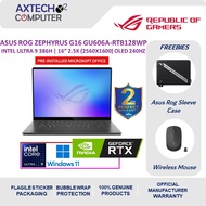 Asus ROG Zephyrus G16 GU606A-RTB128WP 16'' 2.5K WQXGA OLED 240Hz Gaming Laptop (CU9-386H, 64GB, 2TB 