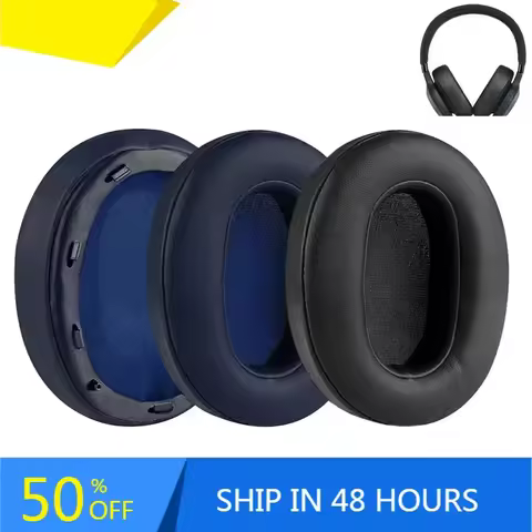 1 Pair Replacement Ear Pads For Sony WH XB910N Headphone Accessories Earpads Headset Ear Cushion Rep