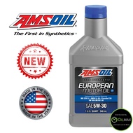 Amsoil European Car Formula 5W30 LS (1 Quart) 946ml//4 bottles bundle set with BG Product EPR or CF5