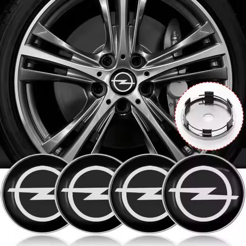 4pcs 60mm Car Wheel Center Hub Cap Rim Cover Emblem Stickers For Opel Astra j g Insignia Corsa d Vec