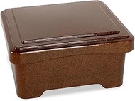 J-kitchens 93 Eel Container Eel Jigeki Box Made in Japan Eel Heavy Box Mini Rice Vermilion Eel (Unag