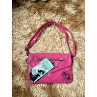 Y2k 2hand leather handbag