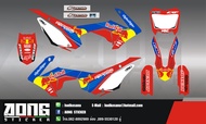 สติกเกอร์ CRF110 Red Bull