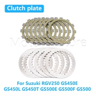 Motorcycle Clutch Plate Steel Plate Friction Disc Kits For Suzuki RGV250 GS 450E 450L 450T GS450E GS