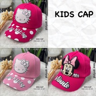 KIDS CAP KITTY & MINNIE 2y-10y