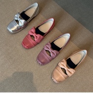 Bow Mary Jane Shoes Flat Shoes