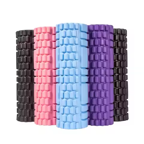 30cm Yoga Column Gym Fitness Pilates Foam Roller Exercise Back Massage Roller Yoga Brick Home Fitnes