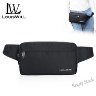 【Ready Stock】 ■ C23 LouisWill Sports Waist Pack Bag Pouches Waist Belts Bag Cross Body Bag Chest Bag Adjustable Running Pouch Women Waterproof Crossbody Bag Money Phone Waist Fanny Pack Jogging Belt Fanny Pack for Workouts Sports Outdoor