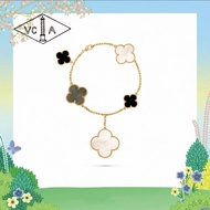 VCA Four-Leaf Clover 2026 Latest Model Magic Alhambra bracelet, with 5 four-leaf lucky patterns
