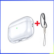 Transparent Clear Case for Apple Airpods Pro 2 TPU Shockproof Protective Cover Earphone Cases for 2022 New Airpods Pro 2nd