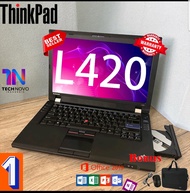 Laptop Lenovo Thinkpad L420 Intel Core i5 Gen 2 Ram 8gb SSD i7 i3 Second Bergaransi