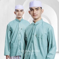 koko  haibah kazimi putih natural model amu ammu - aquamarine l