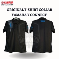 *READY STOCK* T-SHIRT COLLAR YAMAHA Y CONNECT M.FIBER YAMAHA T-SHIRT ORIGINAL