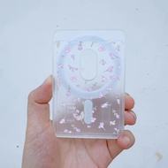 Purple Small Flowers Fresh July Phone Wallet Suitable For Iphone 16 16promax 15 14 13 12 Phone Card 