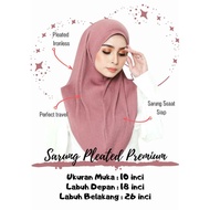 TUDUNG SARUNG PLEATED