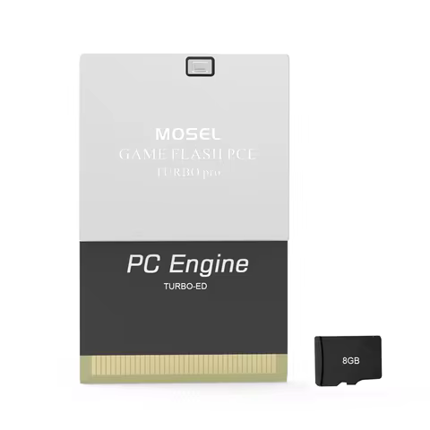 Mosel PC engine PC engine console game card Turbo500 in one supports GrafX and GT handheld computers