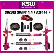 EL SUZUKI SWIFT 1.4 ( AZF414 ) ABSORBER FRONT / REAR + MOUNTING + BOOT + STOPPER KSW SUSPENSION