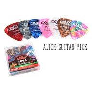 Guitar Pick ALICE/ Acoustic Electric Guitar Picks Accessories/ Gitar Pick/ Spectrum/ Petik Guitar
