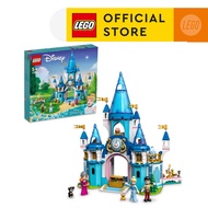 LEGO ǀ Disney Cinderella and Prince Charming’s Castle 43206 Building Kit (365 Pcs) Building Blocks For Kids Castle Toys