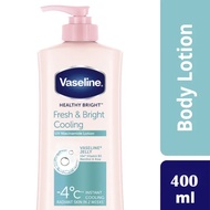 Vaseline Body Lotion Healthy Bright Fresh & Fair UV Cooling Gel Lotion for Glowing Skin Whitening Ni