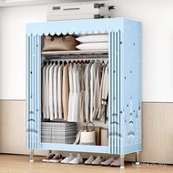 Jianzhi All-Steel Frame Stamp Rental Room Simple Storage Household Thickened Wardrobe Bold Assembly 