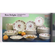 Giacomo rose delight, piring batu giacomo,