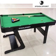 Ready Stock💓💓hot sale snooker table 142cm Mini billiard adjustable  billiard table set pool table sn