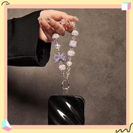 Luxury Mobile Phone Lanyard Mobile Phone Lanyard Luxury High-End Rhinestone Bow Mobile Phone Chain K