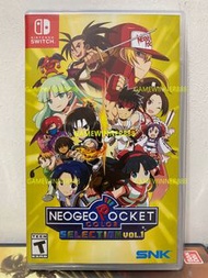 《居家抗疫必備》（中古二手）Switch NS遊戲 Neo Geo Pocket Color SNK 口袋機皇精選集 Vol.1  NeoGeo Pocket Color Selection Vol. 1  美版日英文版 （包含10款遊戲）