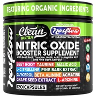 NosFlow Nitric Oxide Supplements for Men | Beet Root Taurine L-Arginine Malic Acid L-Arginine L-Citr
