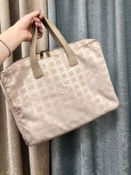 Chanel 冰絲 電腦袋手提袋 ⭐️正品bintage中古二手