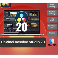 Latest Davinci Resolve Studio 20 (2025) Latest Mac OS/Window