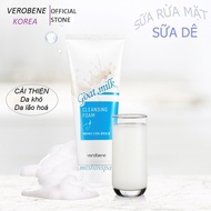 Goat Milk Cleanser (Korea) _ Verobene Goat Milk Cleasing Foam 150ml