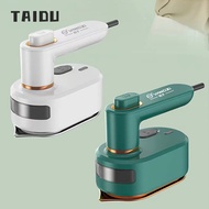 TAIDU เตารีดแบบแขวนมือถือขนาดเล็กแบบพกพาขนาดเล็กใช้ในครัวเรือนเตารีดไฟฟ้าเตารีดใช้งานได้สองแบบเปียกและแห้ง