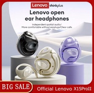 V5.4บลูทูธ Lenovo X15 PRO ใช้การหูฟังไร้สายดีไซน์ตะขอเกี่ยวหูหูฟังหูฟังสำหรับเล่นกีฬาเสียงรอบทิศทาง