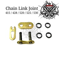 Chain Clip link joint klip rantai motosikal 415 428 520 525 o-ring x-ring