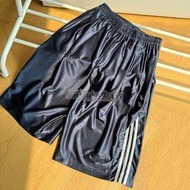 adidas originals Shorts Willy Chavarria 條紋撞色排扣中長款 短褲
