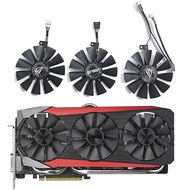 유New GTX1080 1070 1060 GPU Fan T129215SU DCC 12V 0.5A for ASUS RX 480 580 GTX1080 1070 1060 GraY#X7