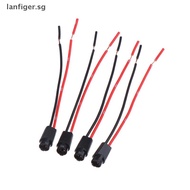 LL 5Pcs T5 LED Bulb Holder Socket For 1.2W W3W Width Instrument Light Socket LED T5 Light Bulb Plug 