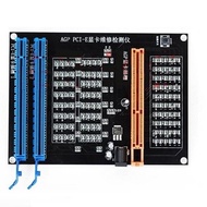 AGP PCI-E X16 Dual-Purpose Socket Tester Display Image Video Card Checker Tester Graphics Card Diagnostic Tool
