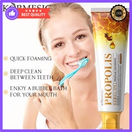 Propolis Natural Whitening Propolis Toothpaste Gum Care Plaque Control Anti-Bacterial Long Lasting F