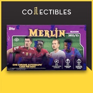 2021-22 Topps Soccer Merlin Chrome UEFA Champions League Hobby Box
