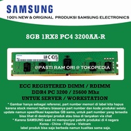 8GB RAM DDR4 PC 3200 / 25600 Mhz ECC RDIMM SAMSUNG FOR HP Z6 G4