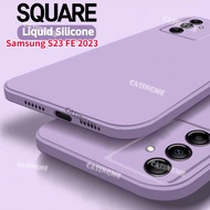 Samsung S25 FE 2024 Square Liquid Casing For Samsung Galaxy S23FE S 23 23S S25 FE Plus  4G 5G 2023 P