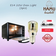 E14 25W Oven Bulb Pygmy Light Heat Resistant Oven Lamp Appliance Bulb [Hamu]