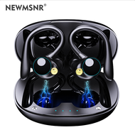 Newmsnr 8-10 Hours Play Bluetoot Earphone Hi-Fi Stereo Bass Wireless Earphones IPX7 Waterproof Earbuds TYPE-C Charge In Ear Headphones Noise Reduction Gaming Earphones With Mic Original High Quality Earpiece For Samsung /Xiaomi/ Huawei /Oppo/Iphone etc