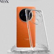 Clear TPU Silicone Phone Case For VIVO X100 X90 X80 X70 X60 X50 Pro+ Pro Plus 4G 5G 2024