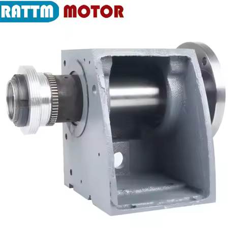 125mm Spindle Box Assembly For WM210 CD-210V MX-210V Through hole 38mm Lathe headstock assembly