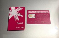 ※台北快貨※紐西蘭 Sparq 4G LTE手機門號出租: 上網流量 1GB/ 3GB, 送國際電話和簡訊